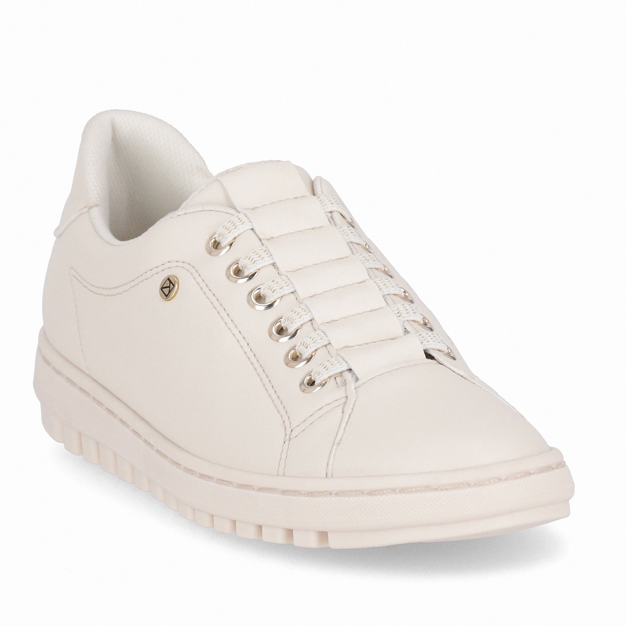 Tênis Nici Salto Baixo Off White Off White 3