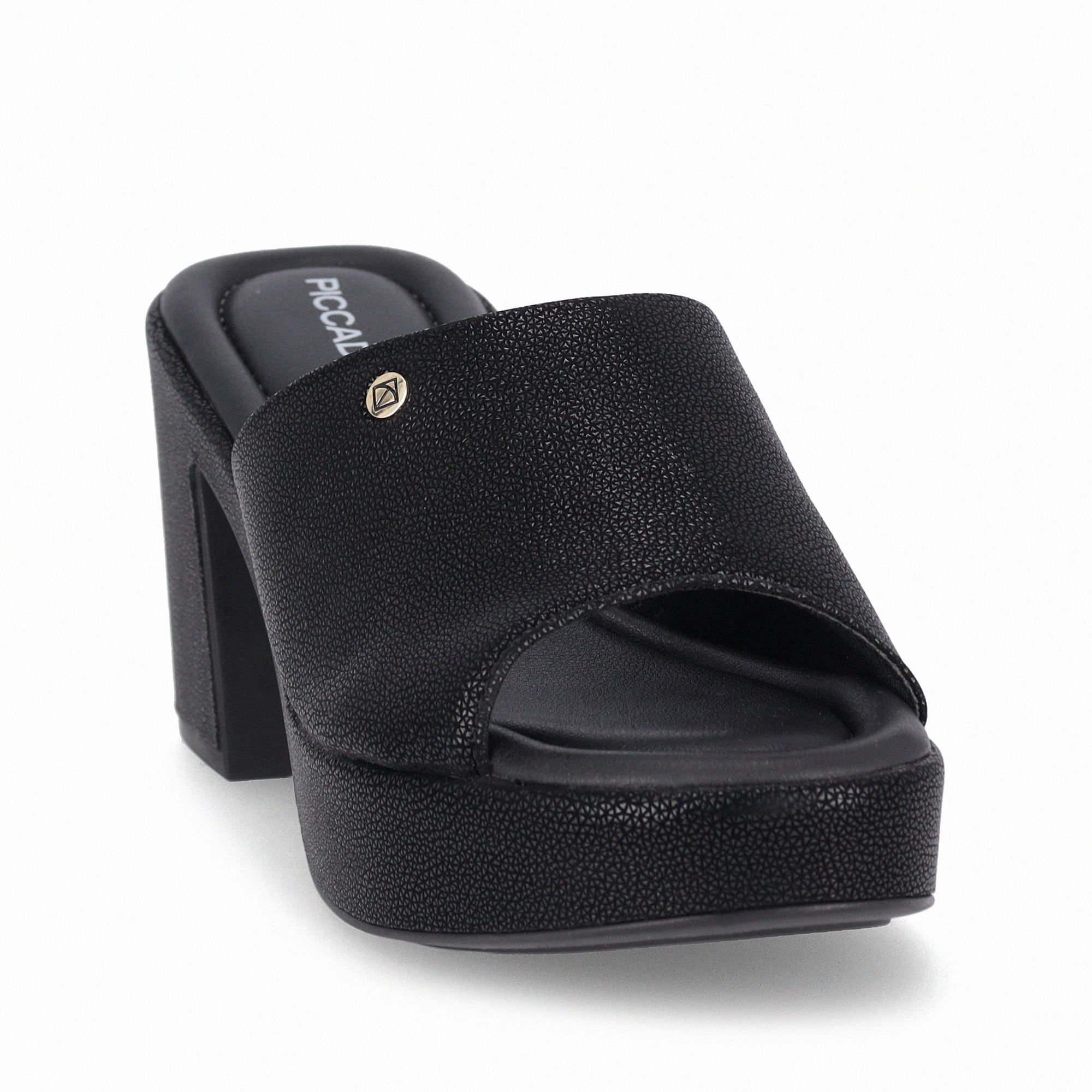 Tamanco Marcia Salto Alto Preto Preto 4