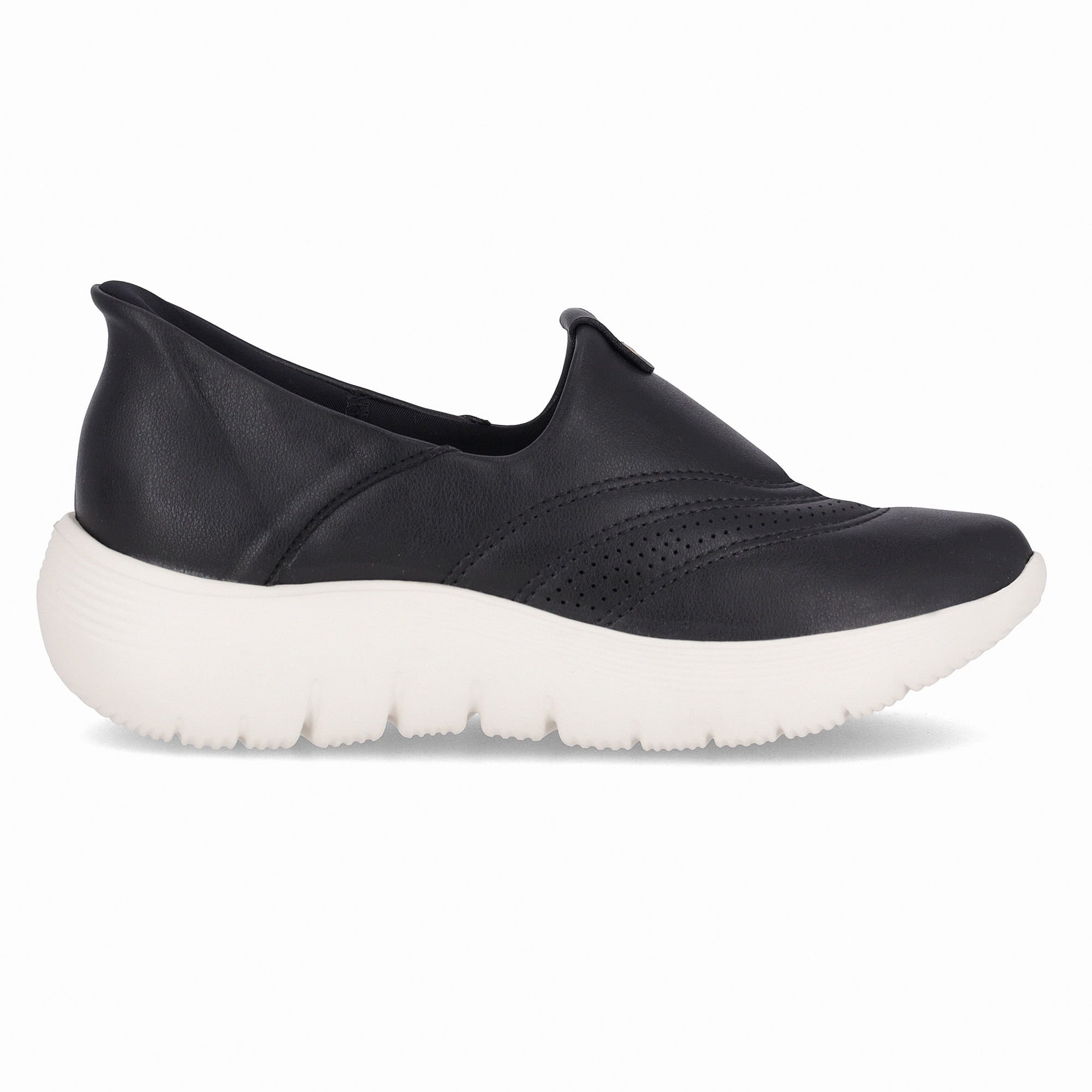 Tênis SlipFit Salto Médio Preto