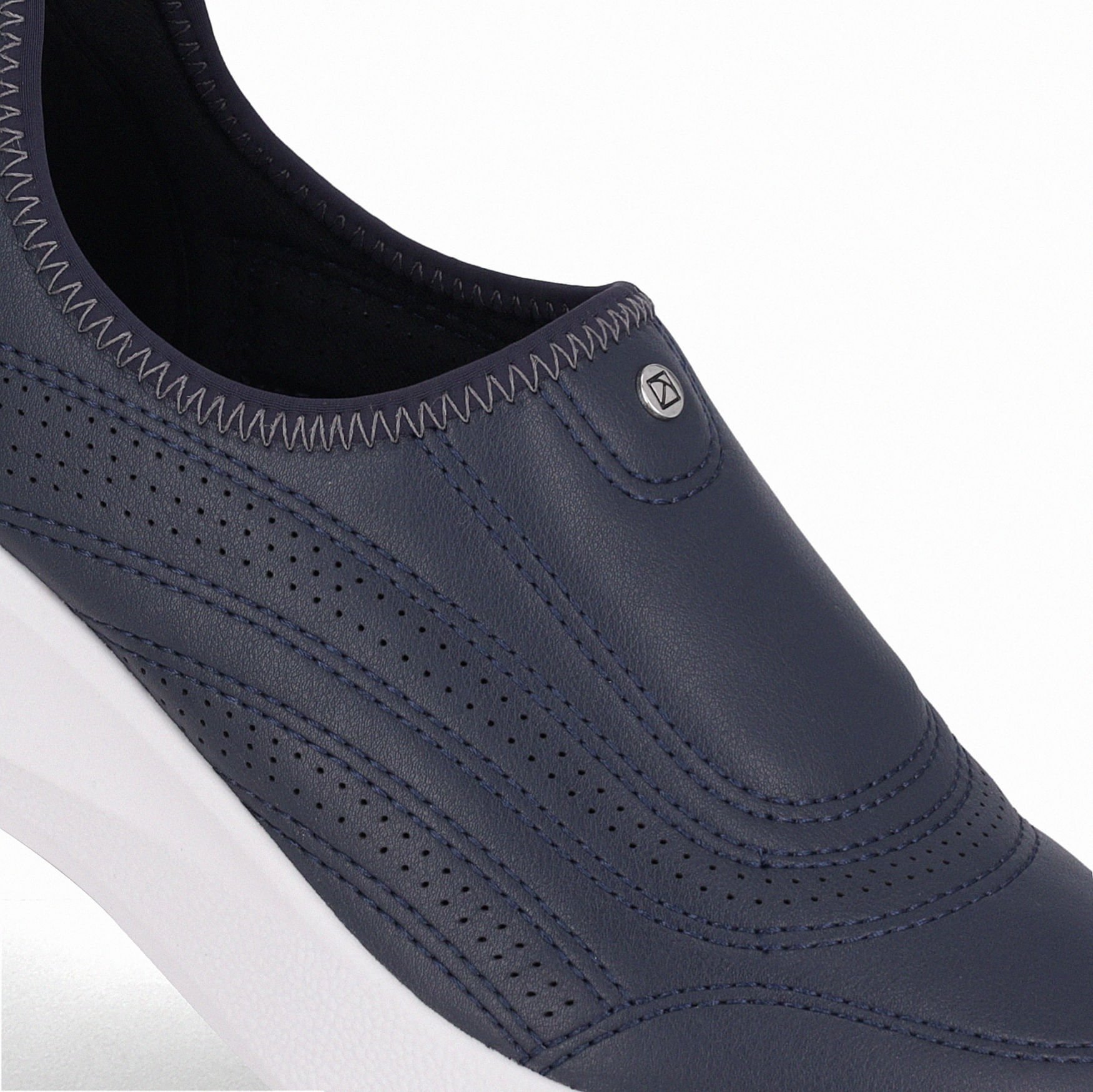 Tênis SoftStep Anabela Médio Navy Azul Marinho 4