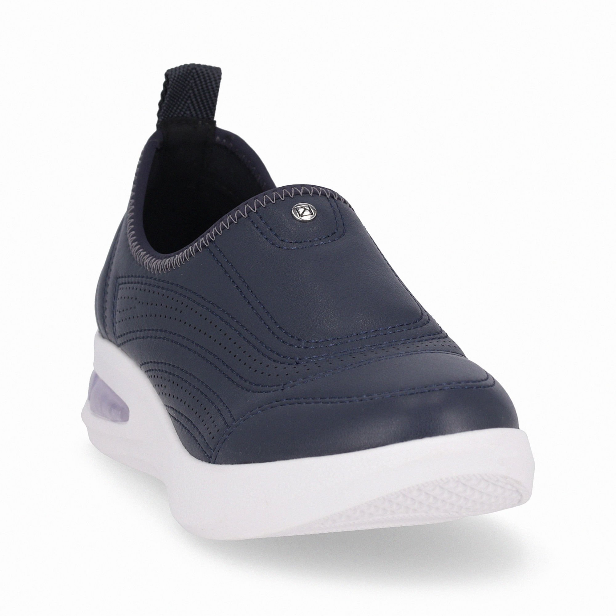 Tênis SoftStep Anabela Médio Navy Azul Marinho 3