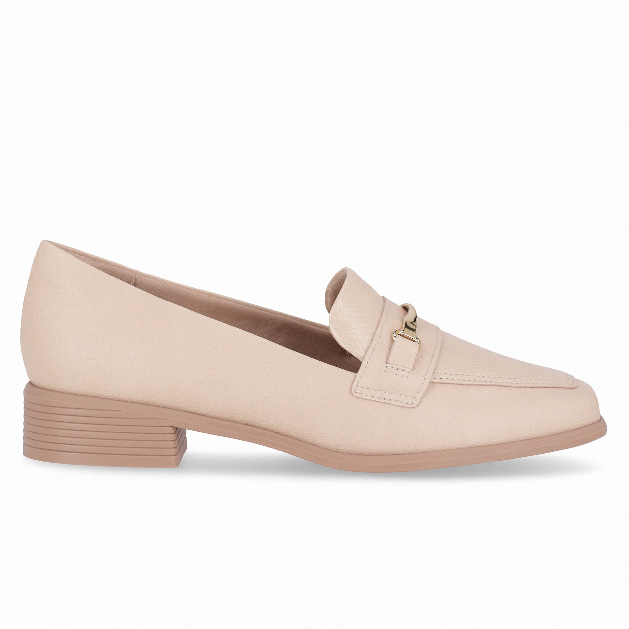 Loafer Giovanna Salto Baixo Brule