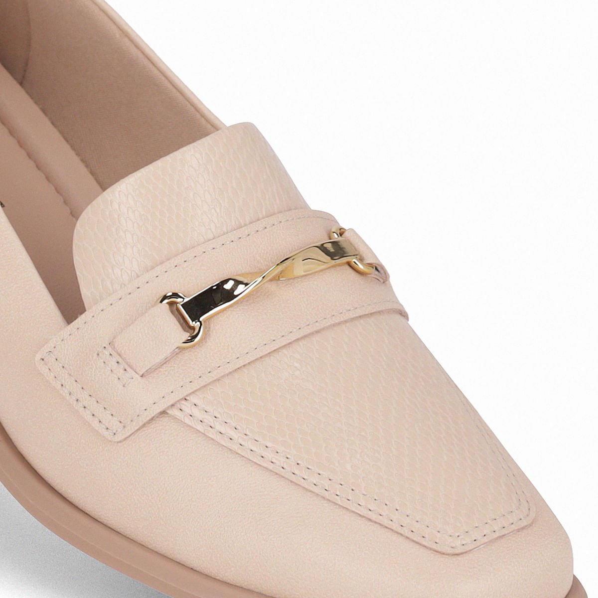 Loafer Giovanna Salto Baixo Brule Rose 4