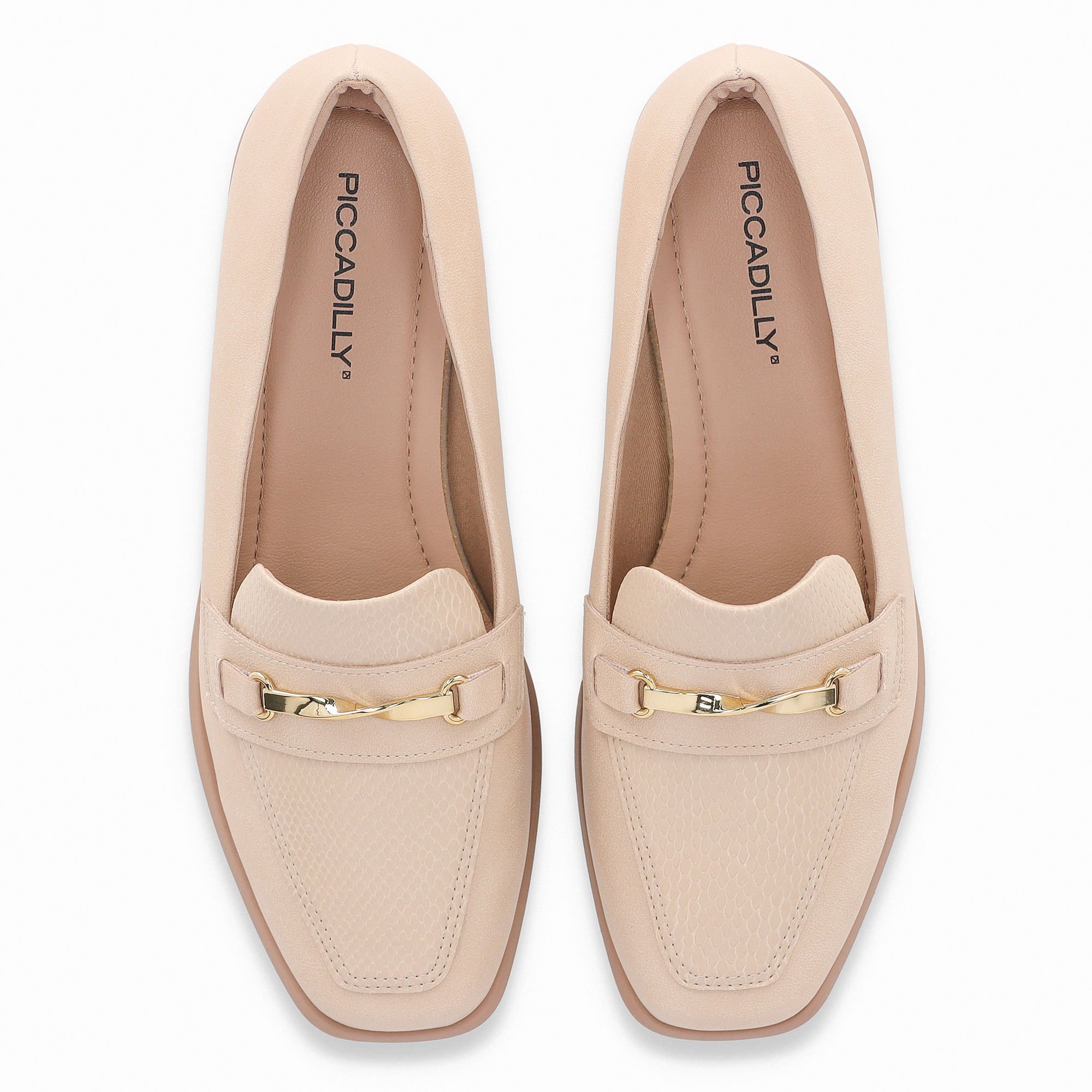 Loafer Giovanna Salto Baixo Brule Rose 5