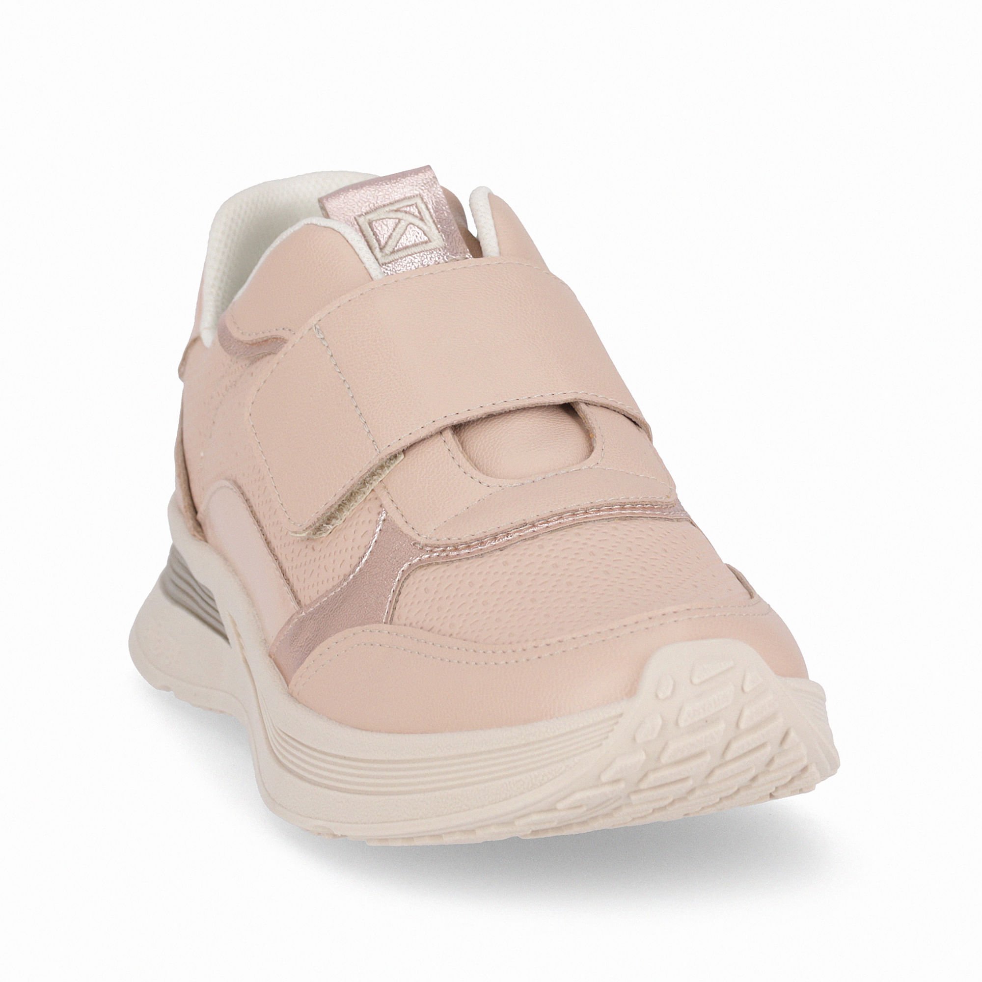 Tênis Energy Anabela Médio Rose Nude 4