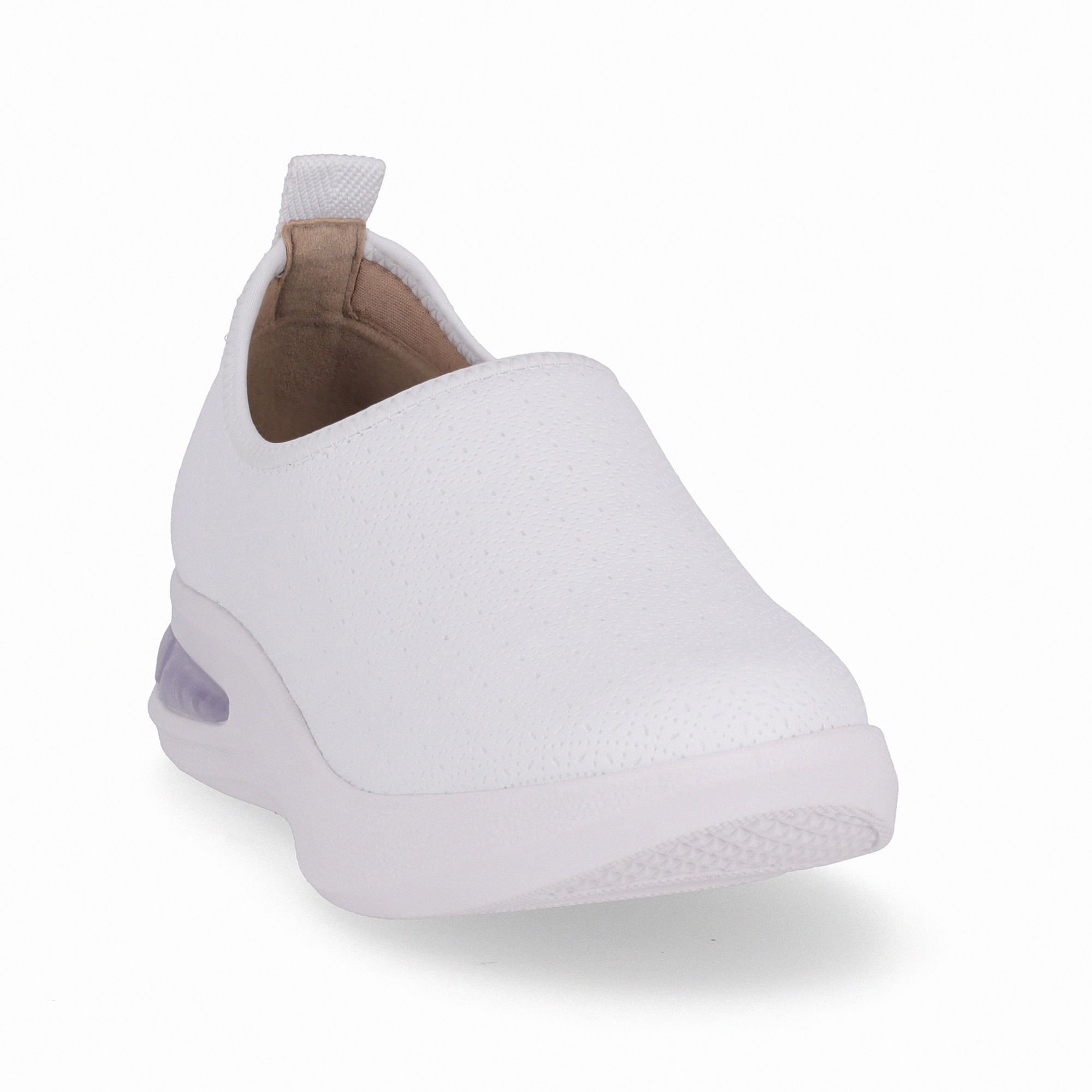 Tênis SoftStep Anabela Médio Branco Neve Branco 3
