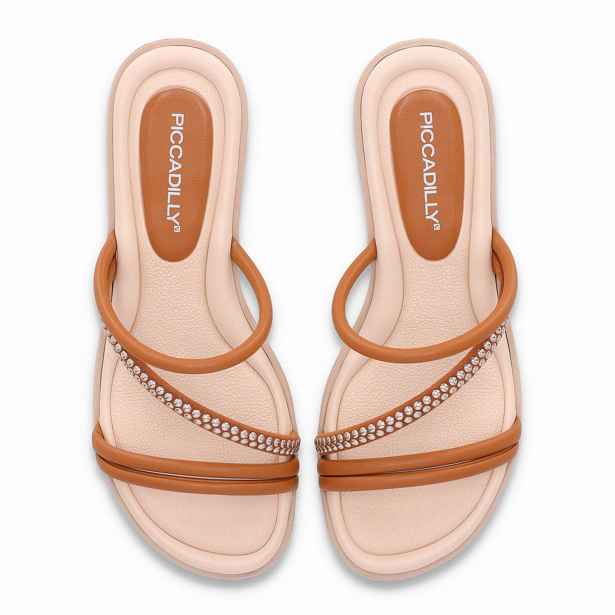 Tamanco Taila Salto Baixo Mascavo com Caramelo Marrom 5