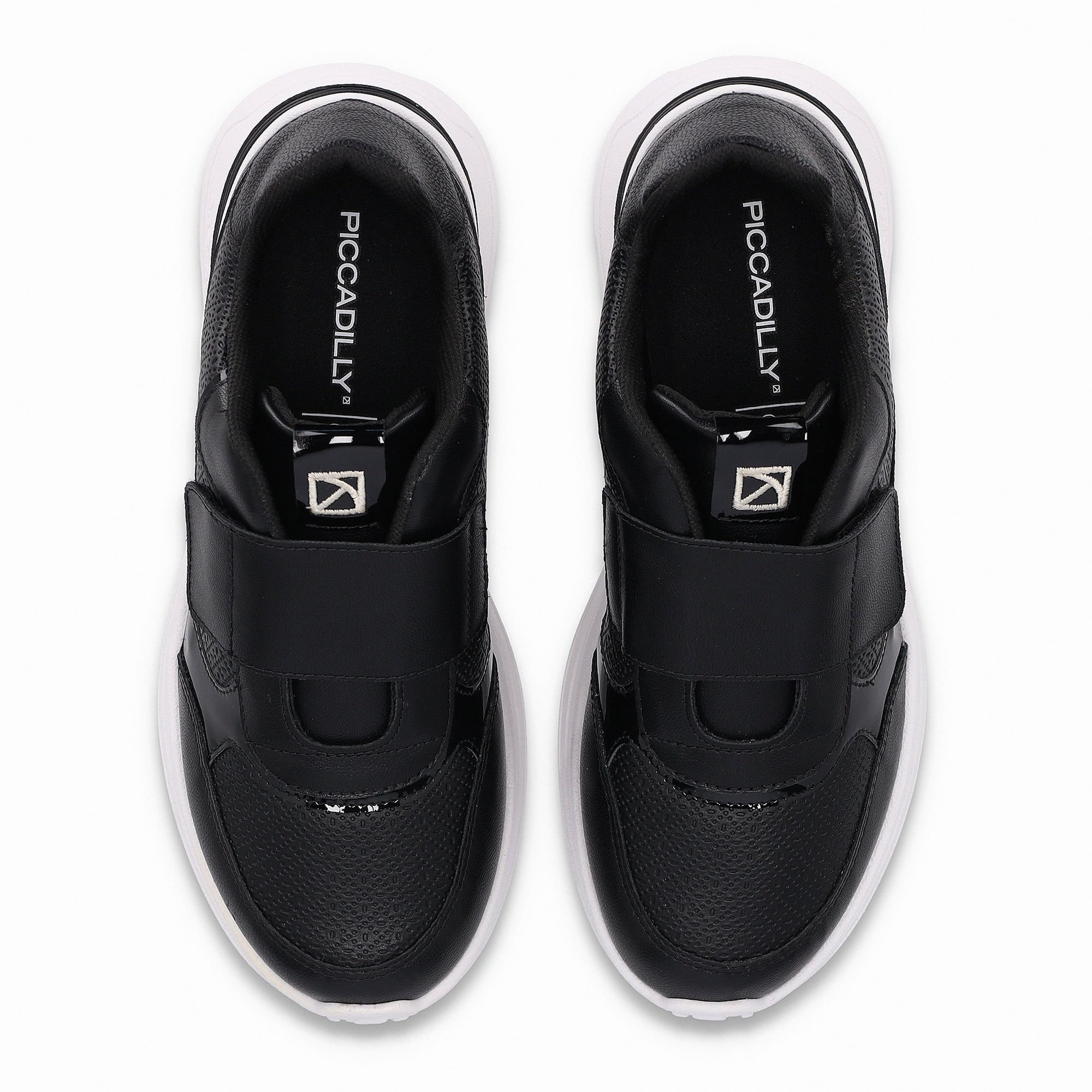 Tênis Energy Anabela Médio Preto Preto 4