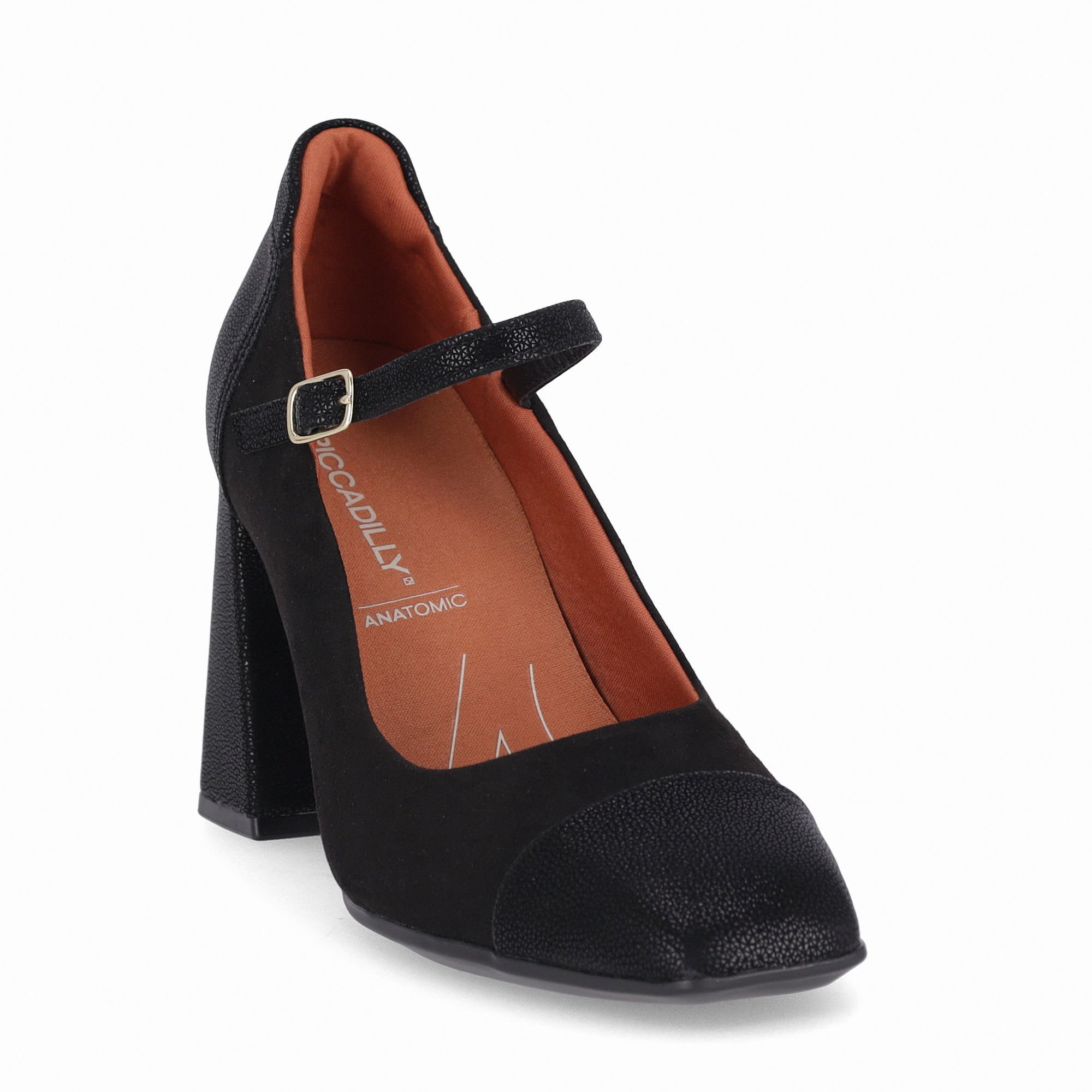 Sapato Boneca Salto Alto Preto Preto 4