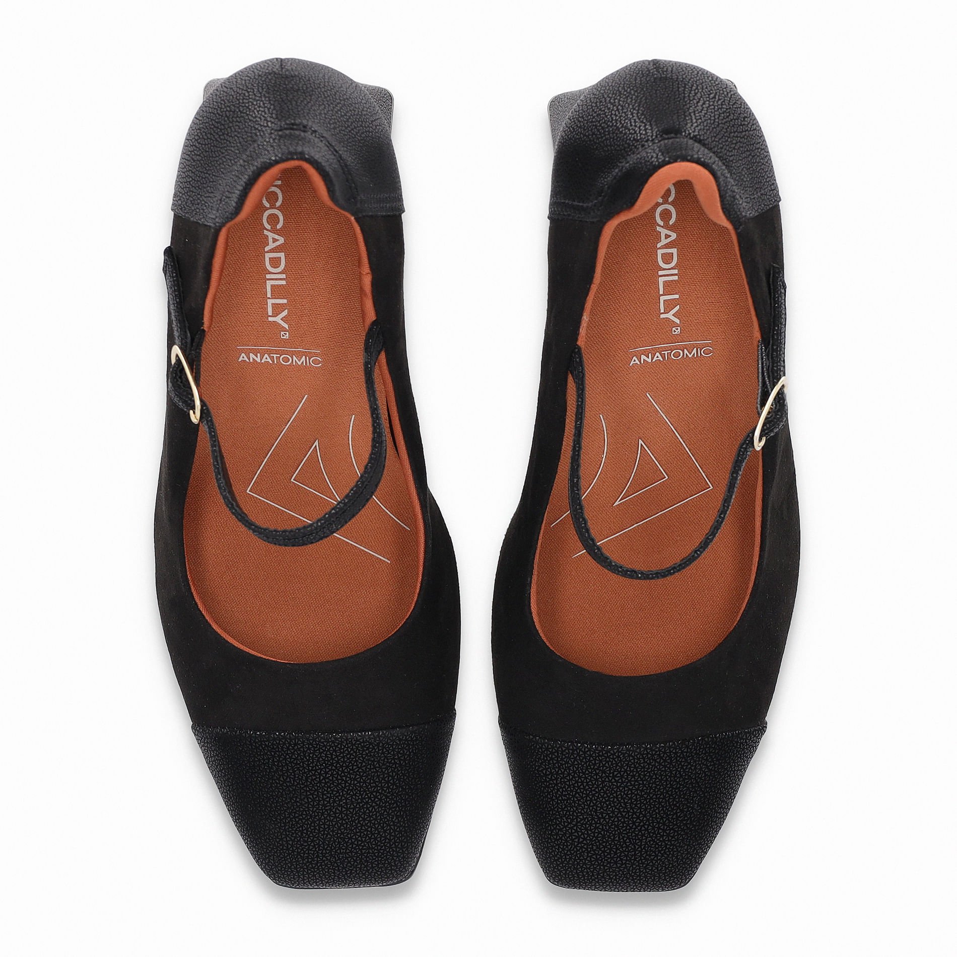 Sapato Boneca Salto Alto Preto Preto 5