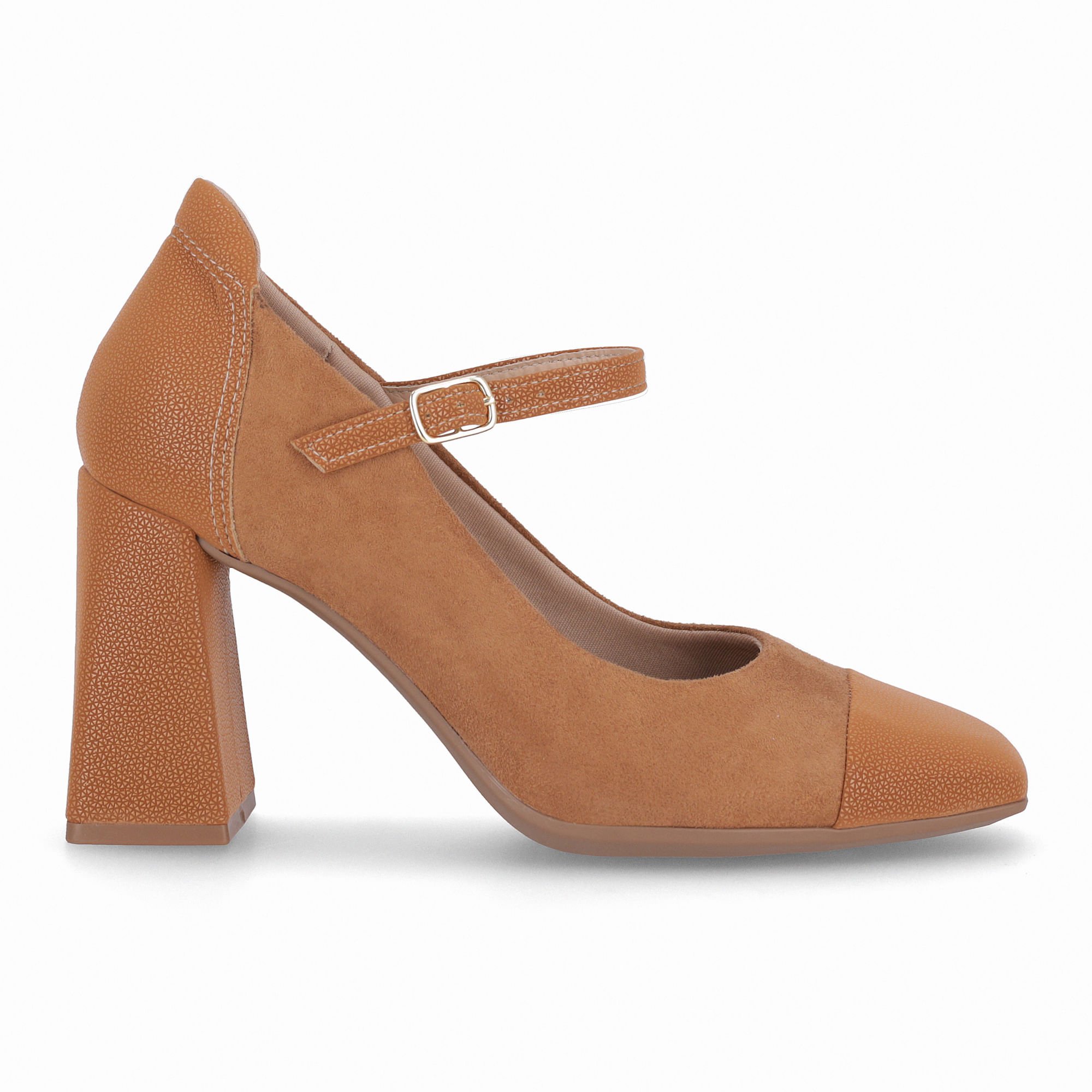 Sapato Boneca Salto Alto Mascavo Marrom 1