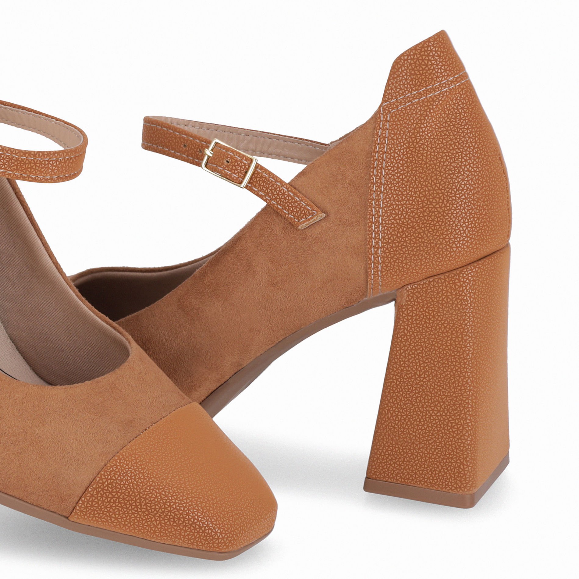 Sapato Boneca Salto Alto Mascavo Marrom 3