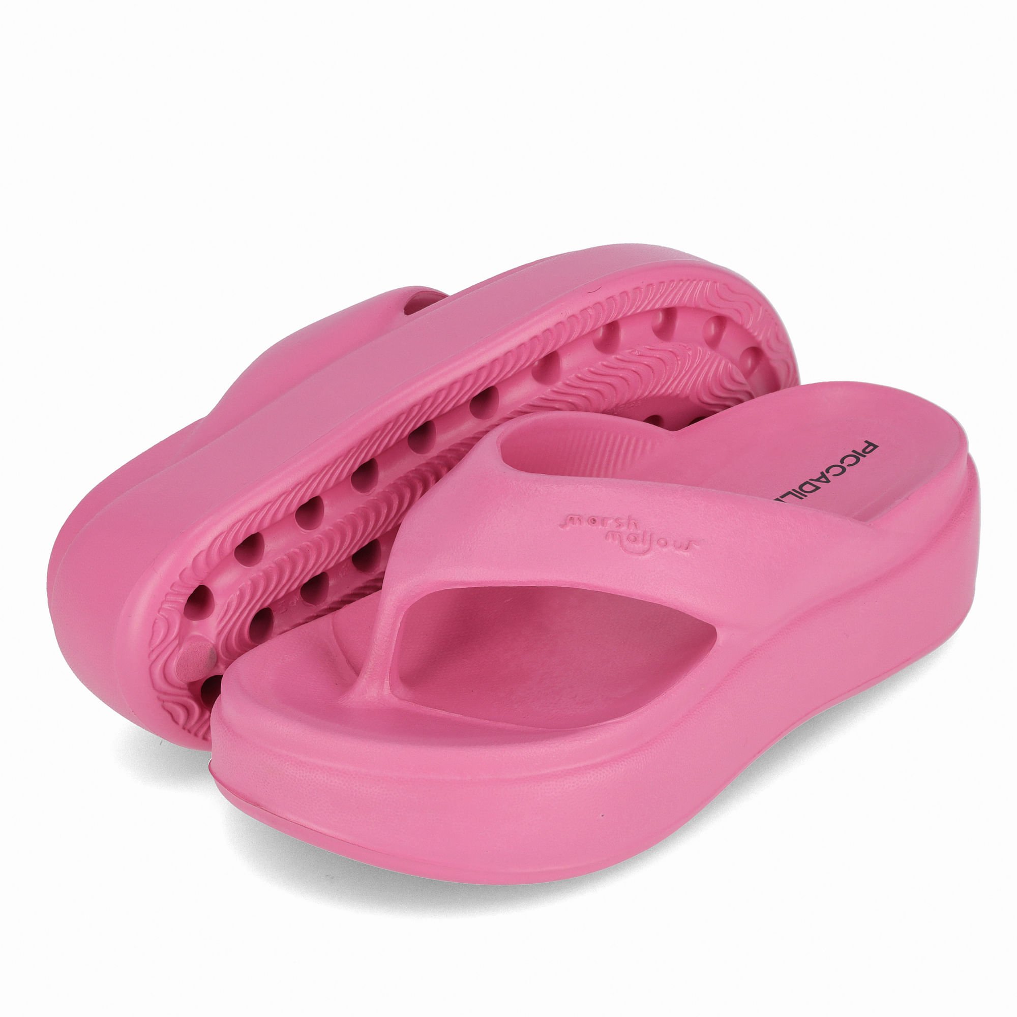 Chinelo Marshmallow Flatform Rosa Pink Rosa 2