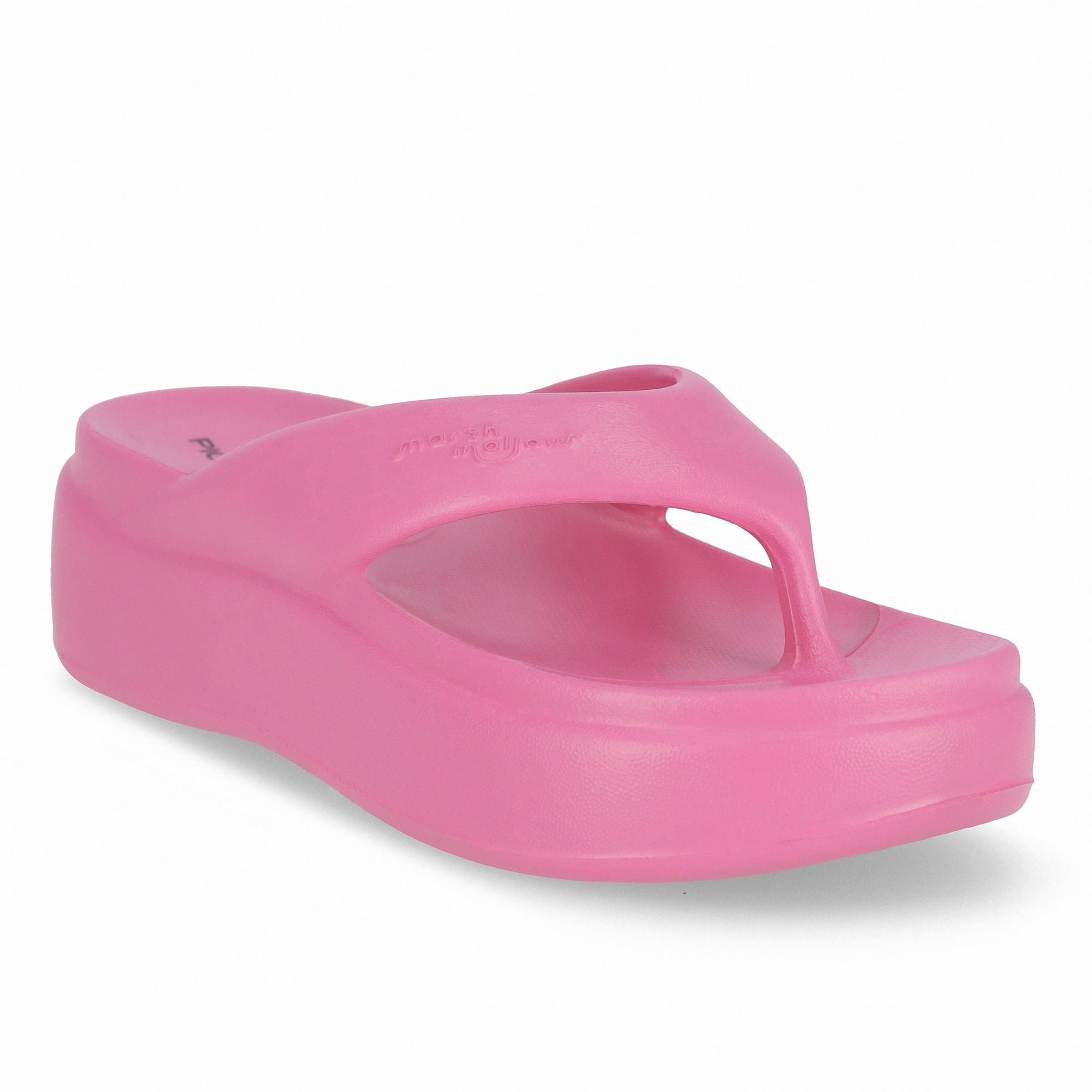 Chinelo Marshmallow Flatform Rosa Pink Rosa 5