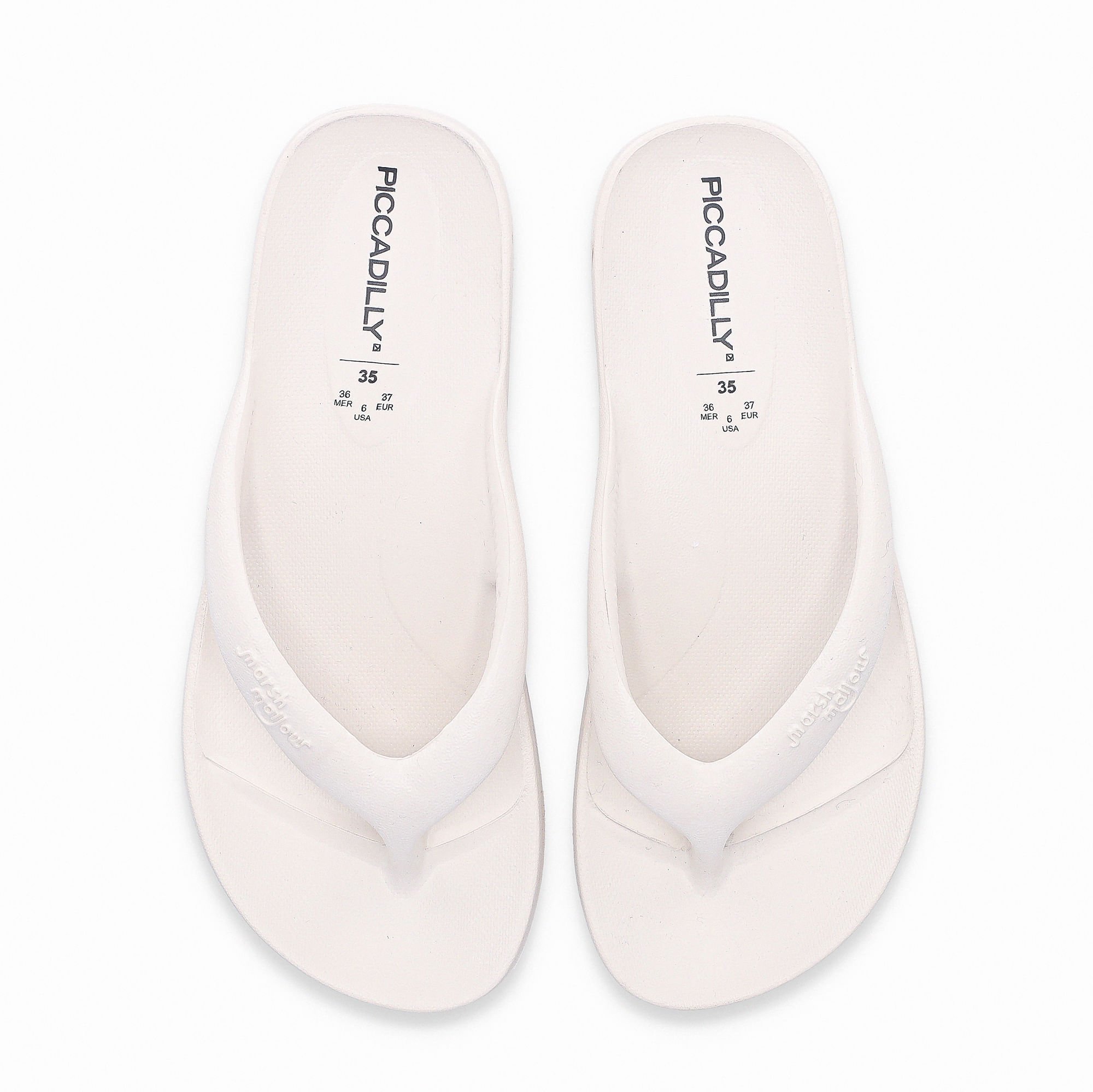 Chinelo Marshmallow Off White Branco 6