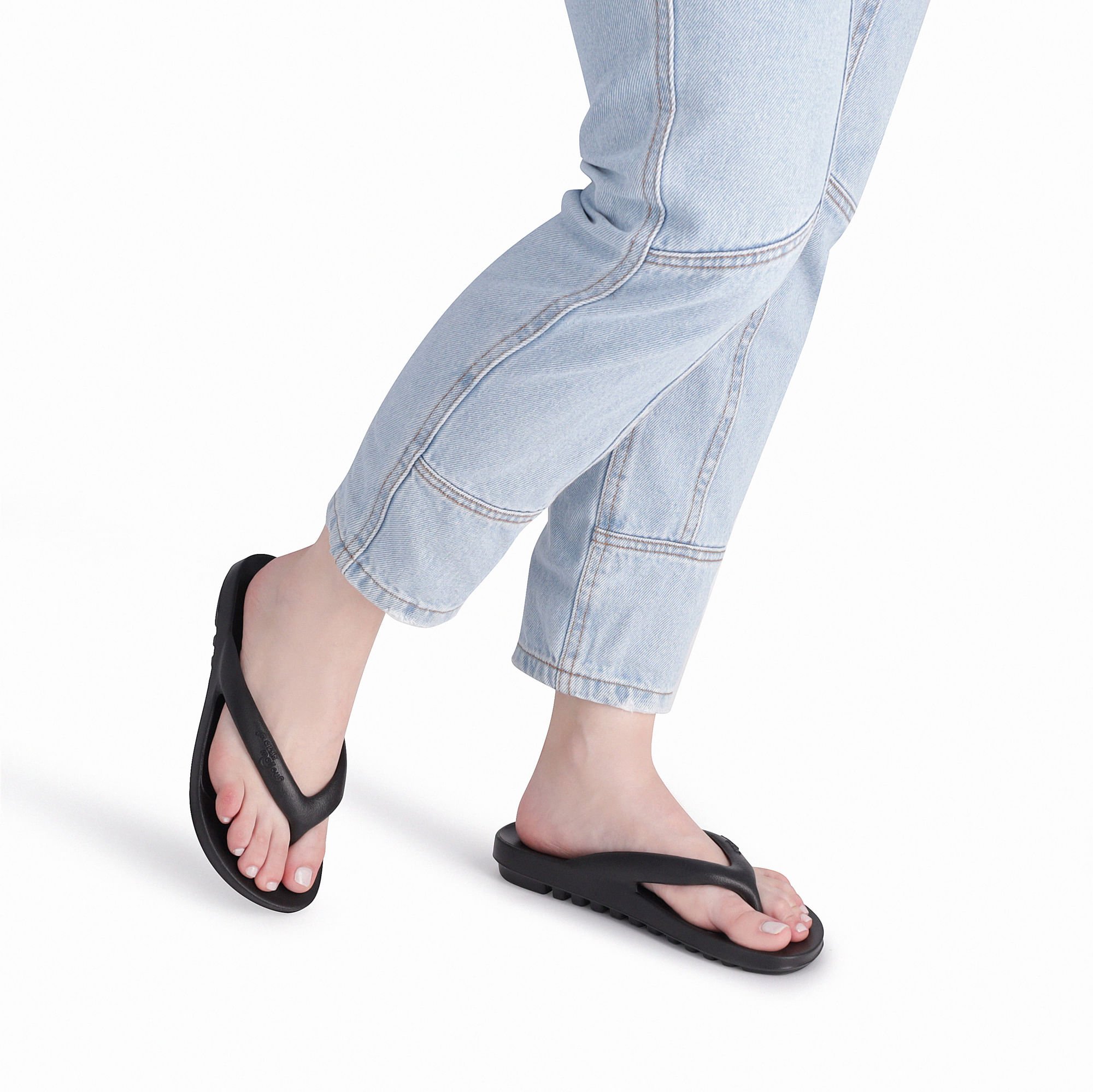 Chinelo Marshmallow Preto Preto 2