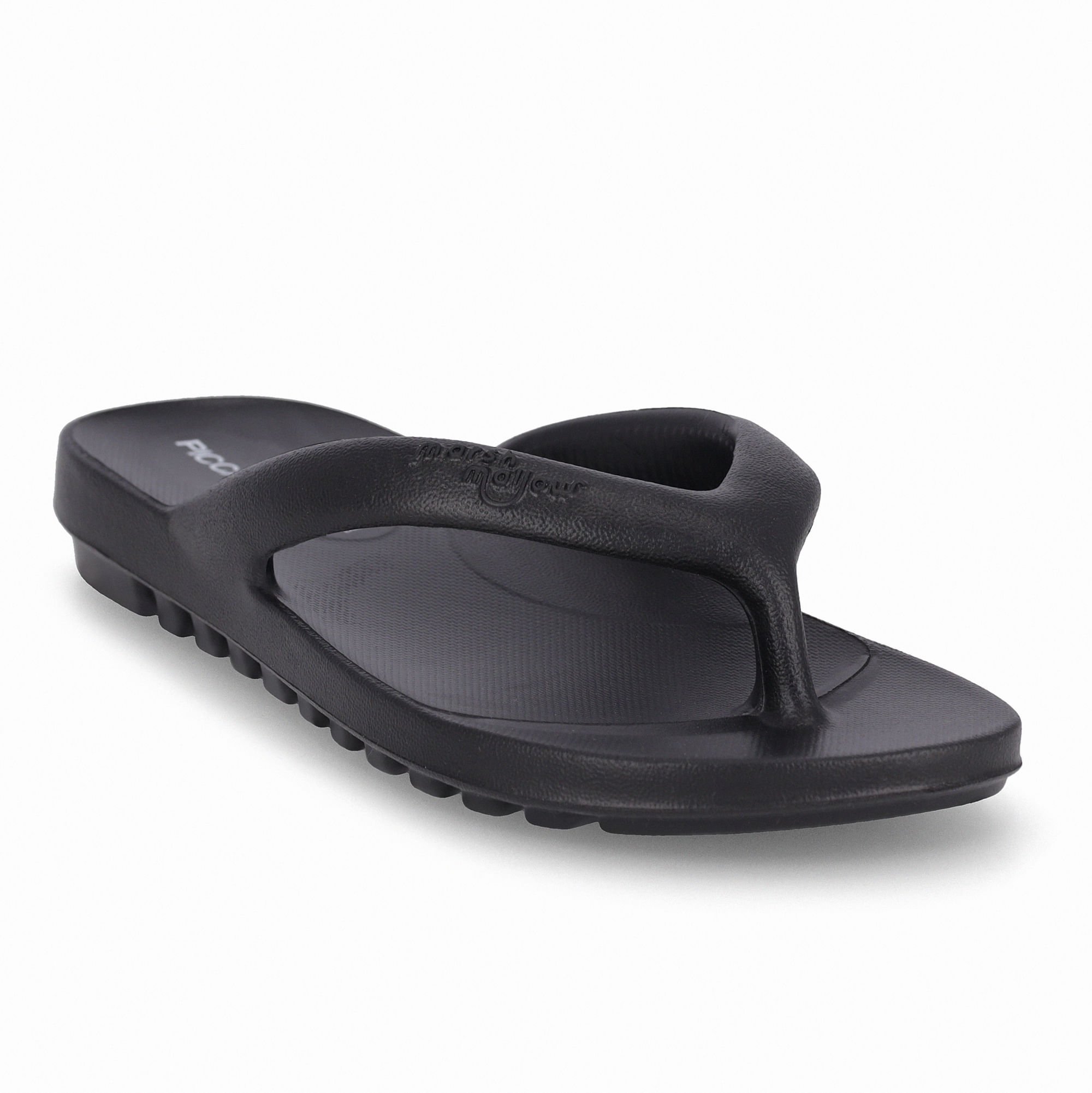 Chinelo Marshmallow Preto Preto 3