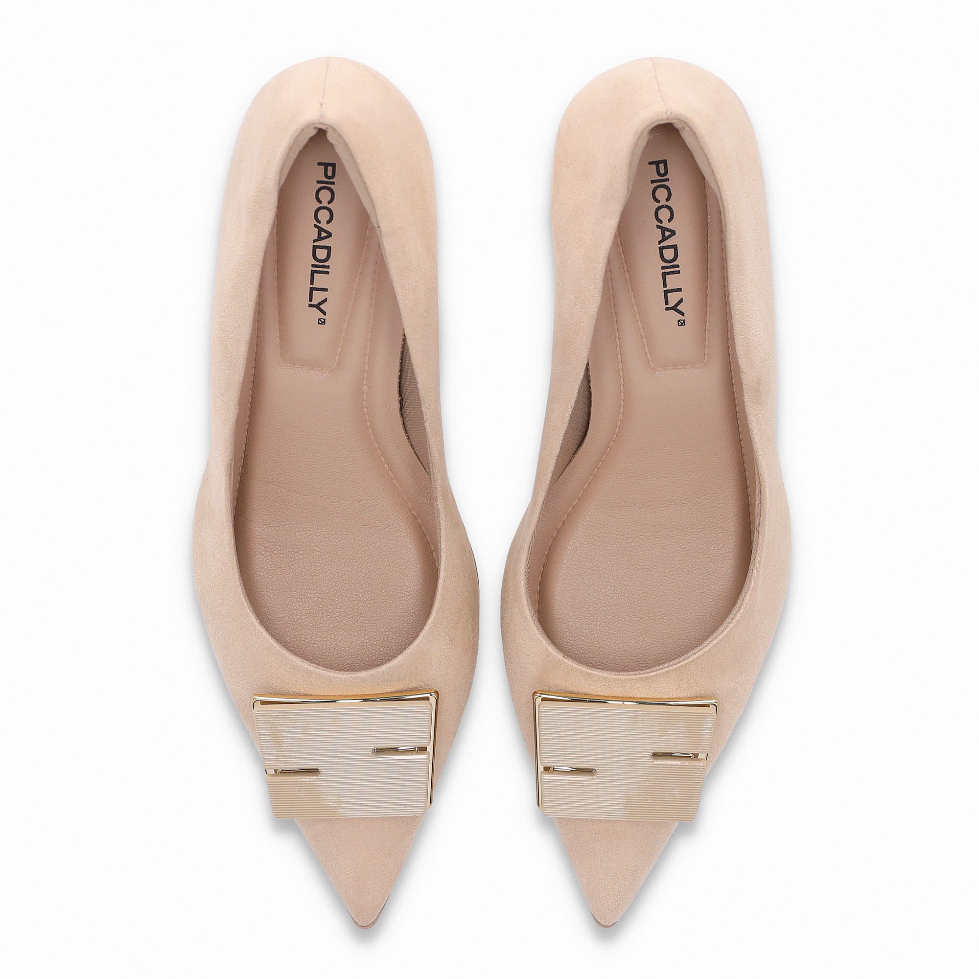 Scarpin Salto Alto Brule Bege 3