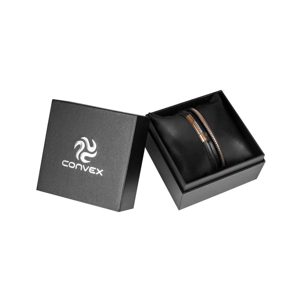 Pulseira Aço Duo Black e Rose Fecho com Zircônia IPR 5mm Multicores 2