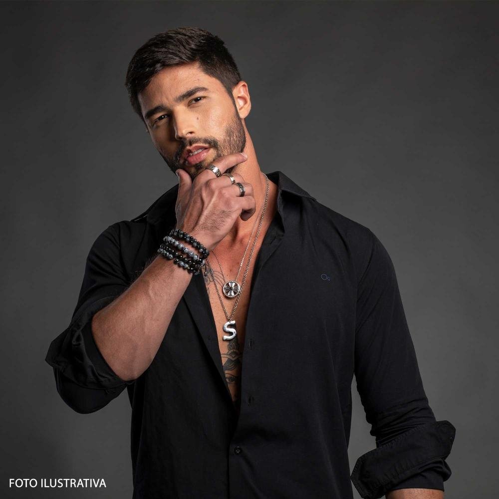 Pingente Aço Letra S Prata 2