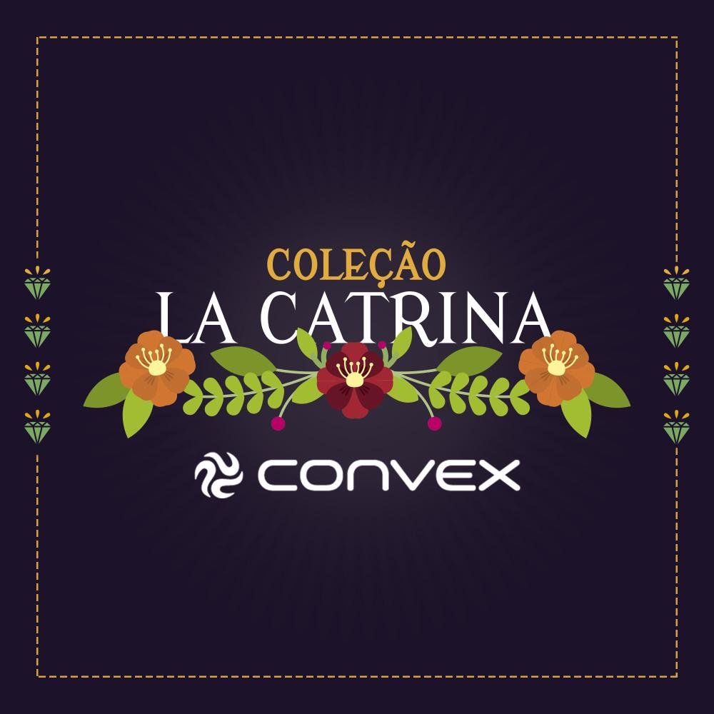 Berloque de Prata La Catrina Caveira Margarita com Resina Prata 5