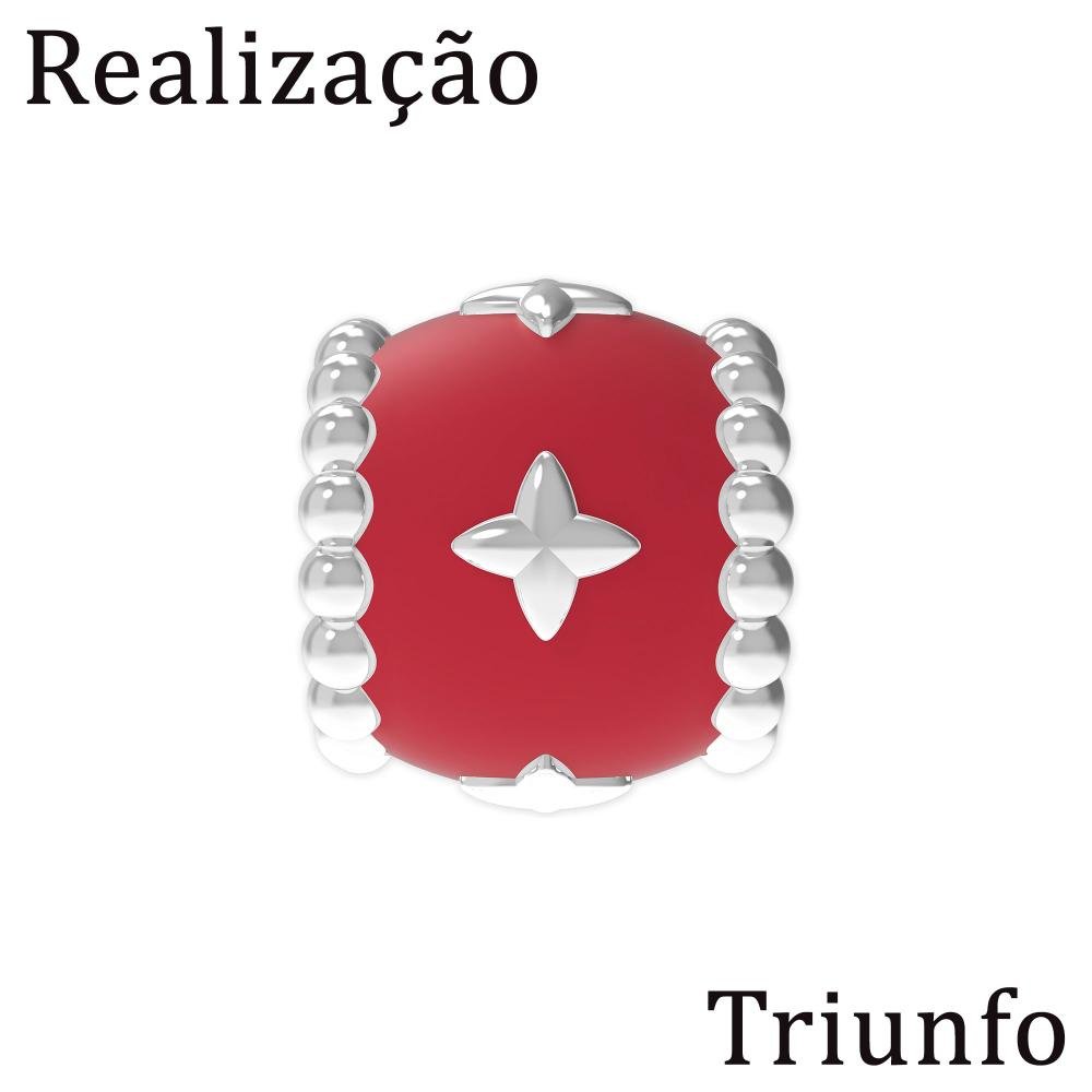 Berloque de Prata La Catrina Jill Separador com Resina Prata 8