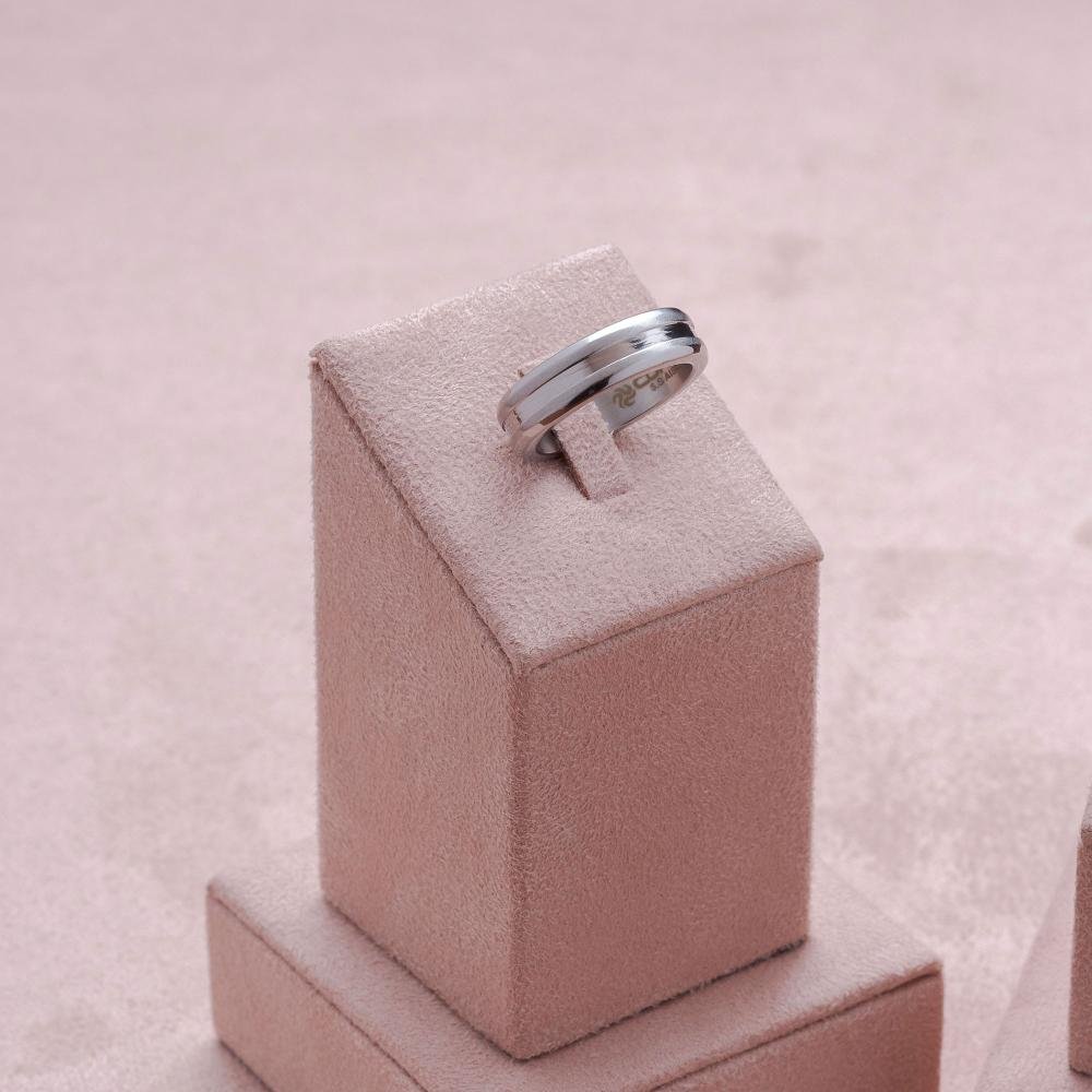 Aliança de Namoro Zeus 6.35mm Prata 2