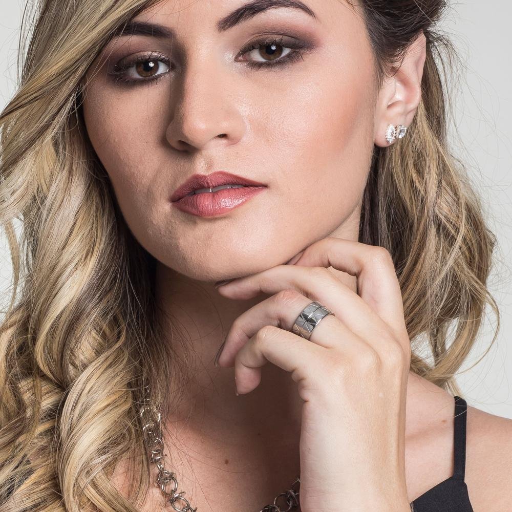 Aliança de Namoro Equis 10mm Prata 2