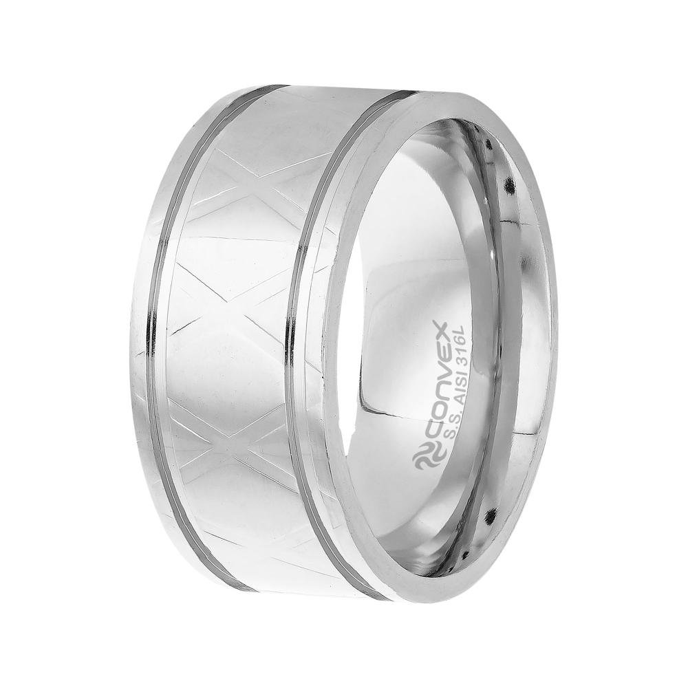 Aliança de Namoro Xteel 10mm Prata 1