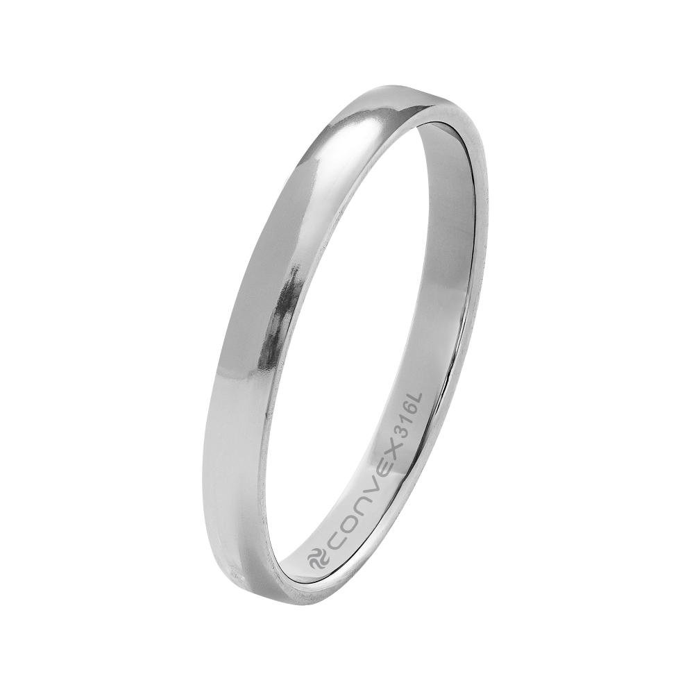 Aliança de Namoro Slim Basic Abaul 2.95mm Prata 1