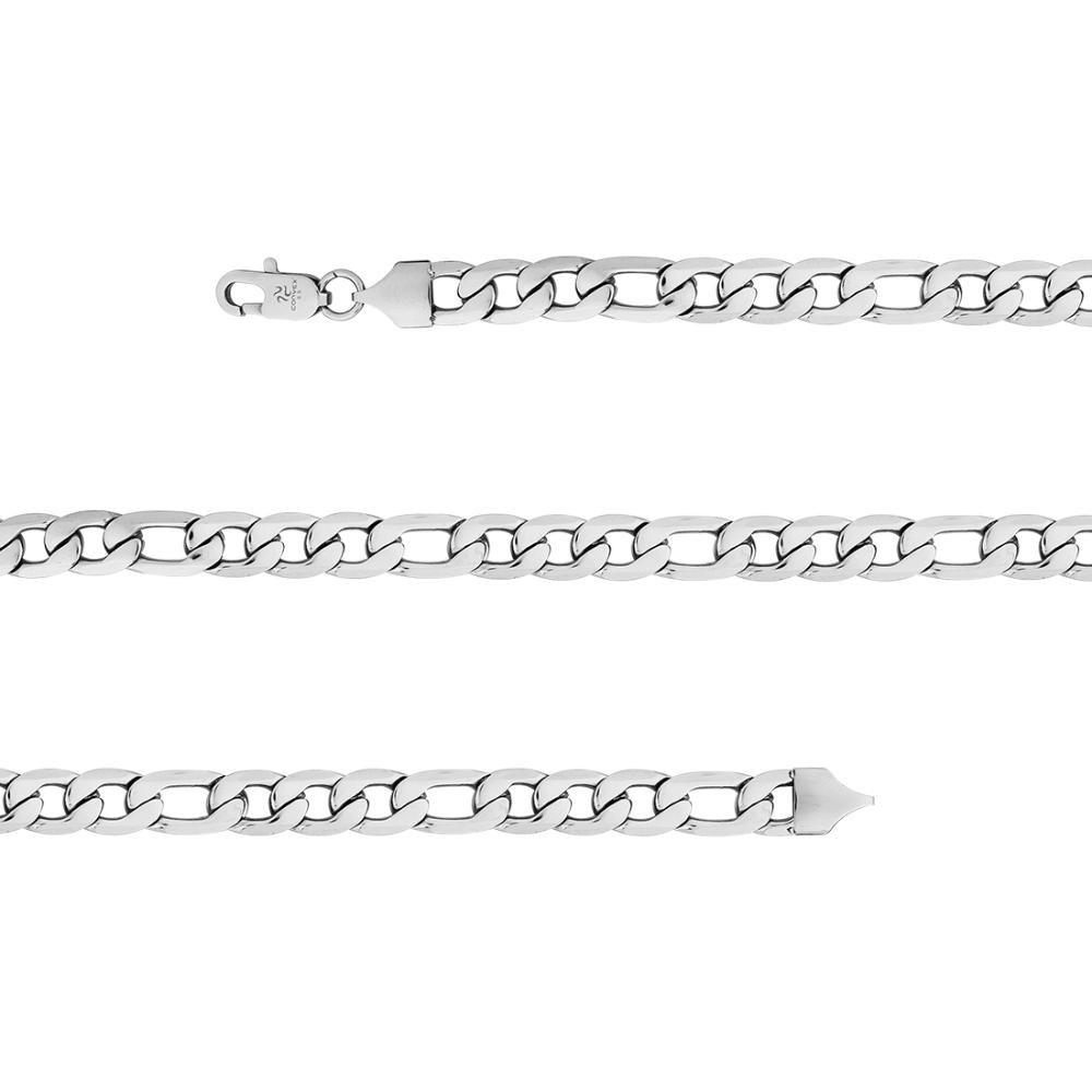 Corrente de Aço Laminada 3x1 8.50mm 60cm Prata 2