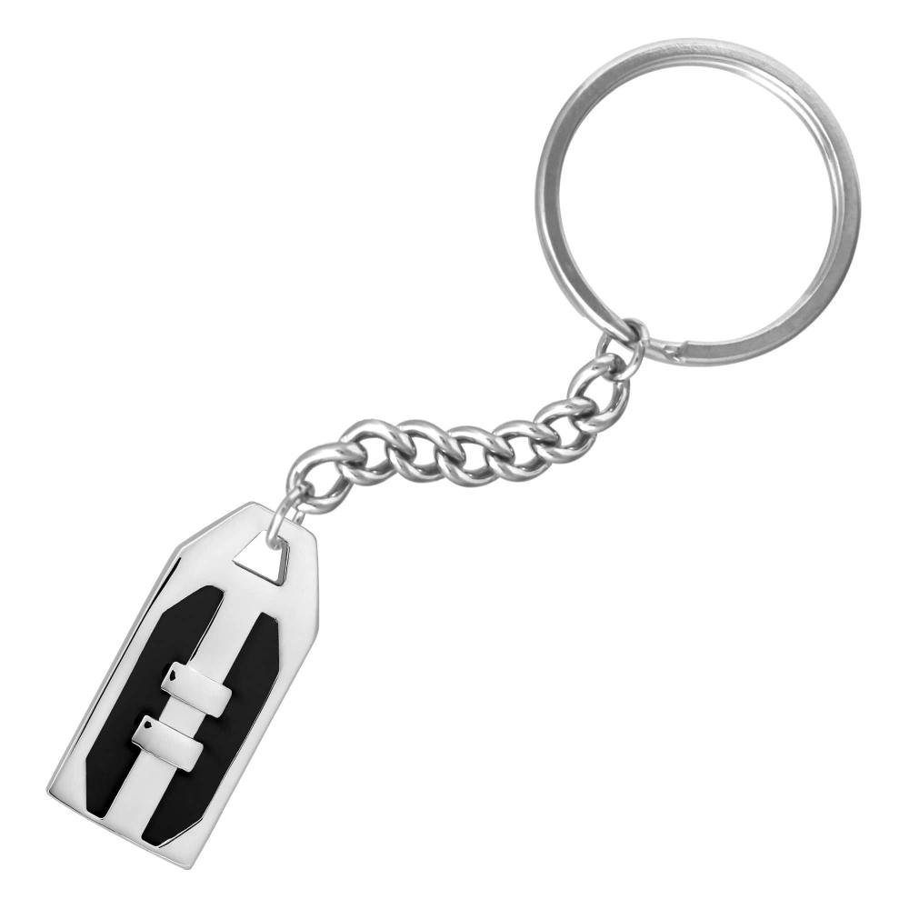 Chaveiro de Aço Tuning com Resina 32x15mm Prata 3