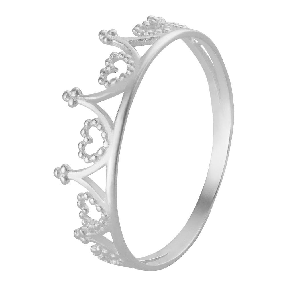 Anel de Prata Love Queen Coleção Link Prata 1