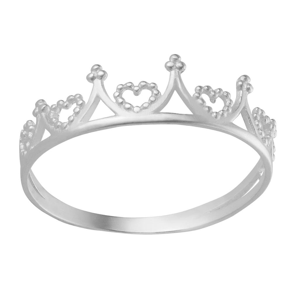 Anel de Prata Love Queen Coleção Link Prata 2