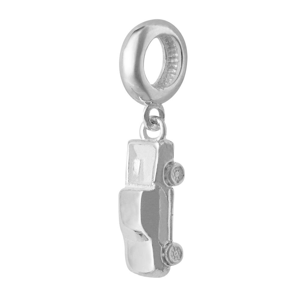 Berloque de Prata Caminhonete Coleção Agro 13x4mm Prata 1