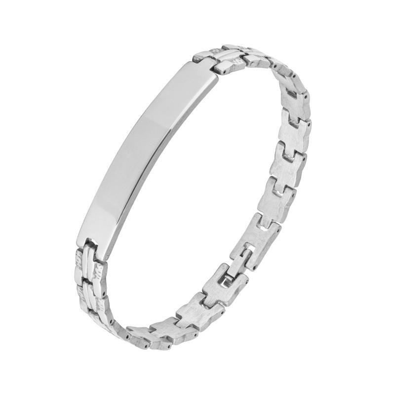 Pulseira de Aço Astro 8mm 21cm