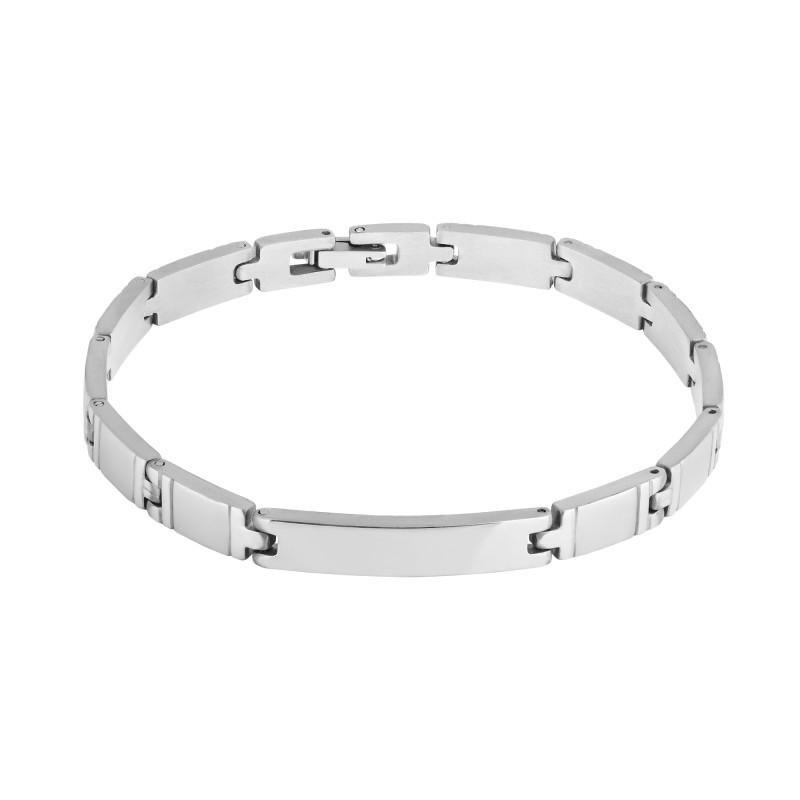 Pulseira de Aço Maresia 6mm 21cm Prata 2