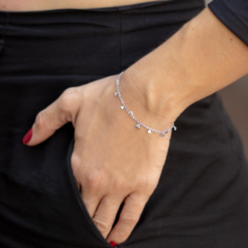 Pulseira de Aço Plenitude Prata 2