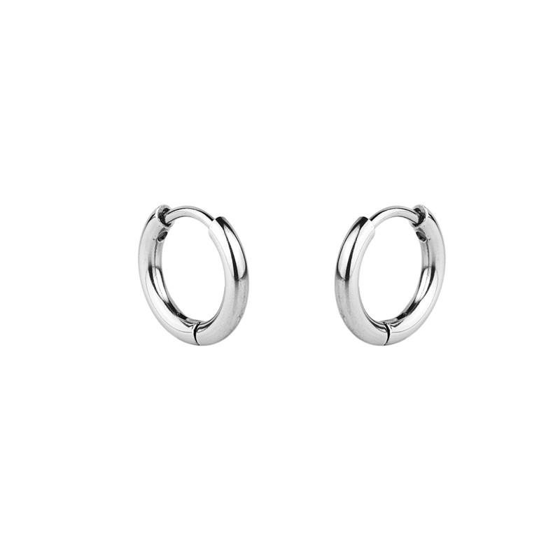 Brinco de Aço Argola Liberdade 11mm