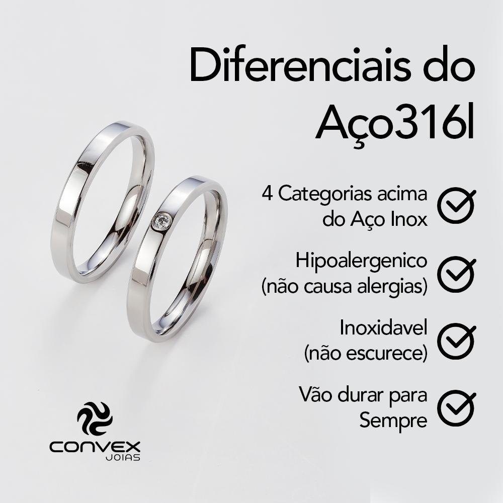 Brinco de Aço Argola Conexão com Pedra Cristal Prata 5
