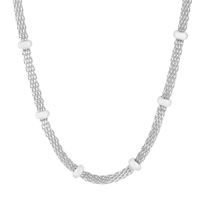 Pulseira de Aço Corea Bolinha 2mm 16cm