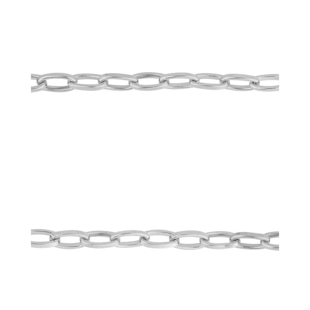 Corrente Aço Cartier 2.60mm 60cm Prata 2