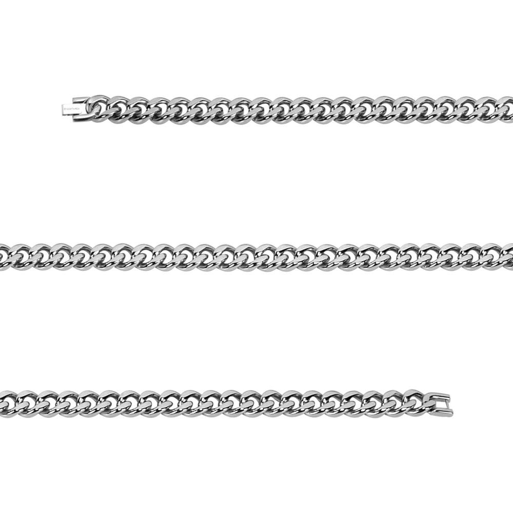 Corrente Aço Groumet 12mm 55cm Prata 2
