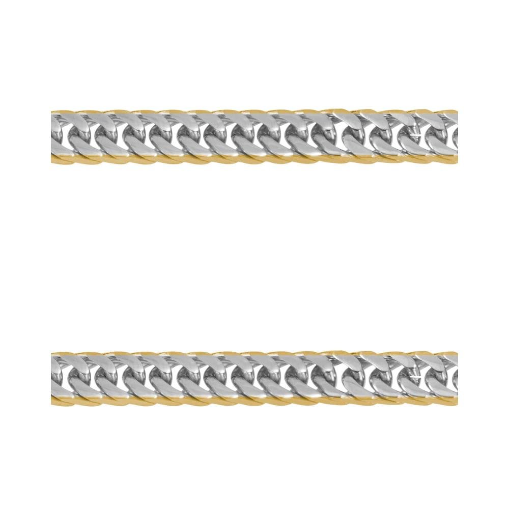 Corrente Aço Groumet Duplo IPG Lateral 6.95mm 50cm Prata 2