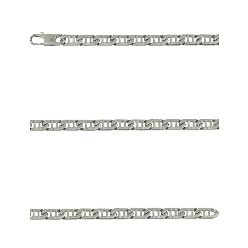 Corrente Aço Mariner Duplo 5.50mm 60cm Prata 1