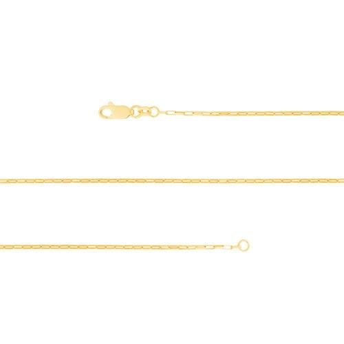 Corrente Prata c/ Ouro 18K Cartier 1.05mm 70cm Dourado 2