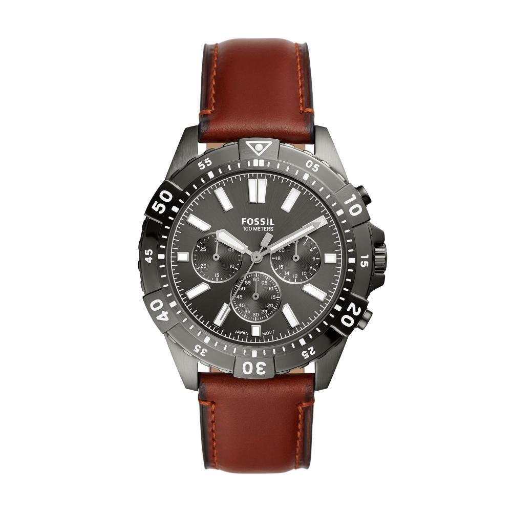 Relógio Masculino Fossil FS5770/0FN 35mm Couro Marrom
