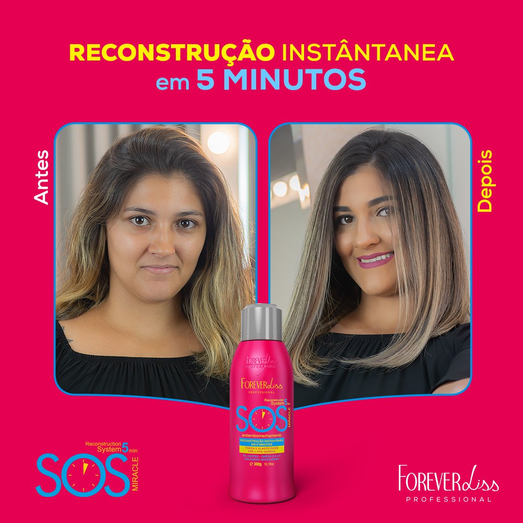 Cronograma Capilar de Verão Forever Liss ÚNICO 2