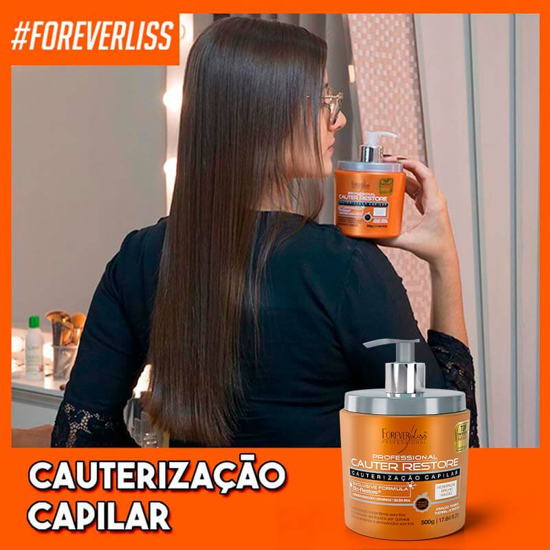 Kit Liso Mágico 200ml com Cauterização Capilar ÚNICO 2