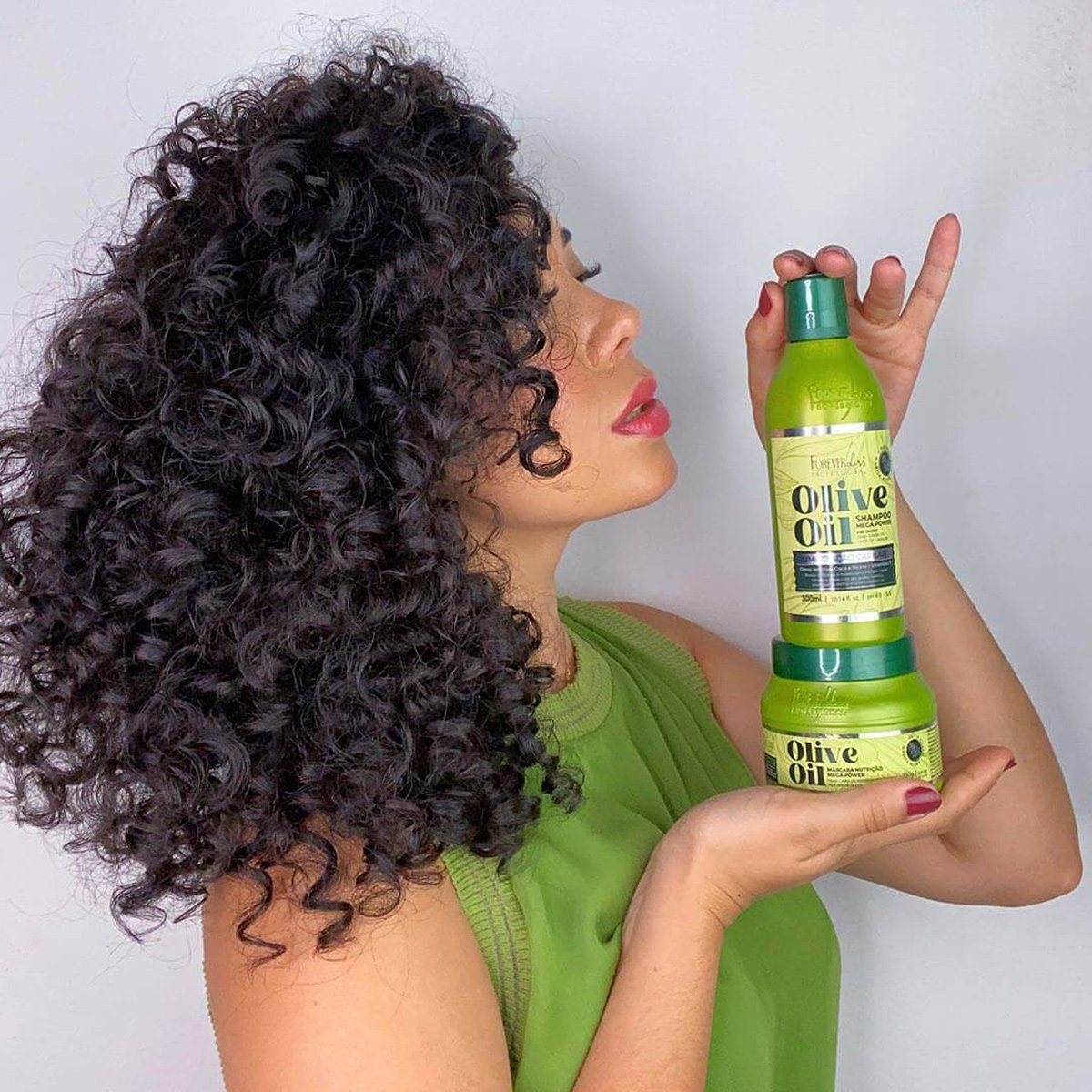 Shampoo Olive Oil Mega Power Forever Liss 300mL 300ml 2